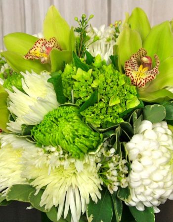 Isle of Emerald arrangement available at the online flower store