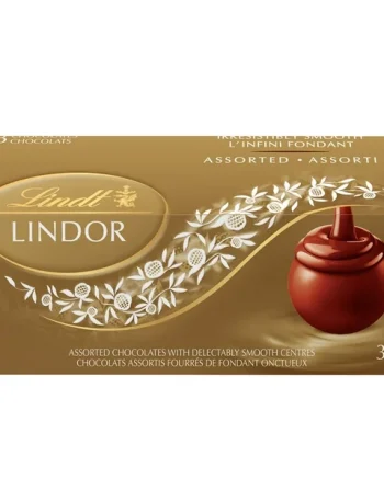 Lindt LINDOR Assorted Chocolate Truffles (3), 36g