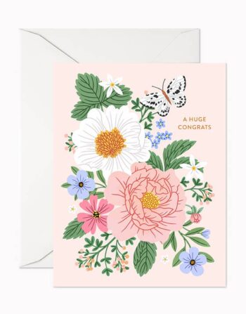 A Huge Congrats - Greeting Card