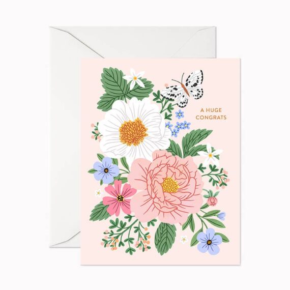 A Huge Congrats - Greeting Card