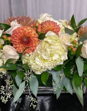 Peachy Dahlias